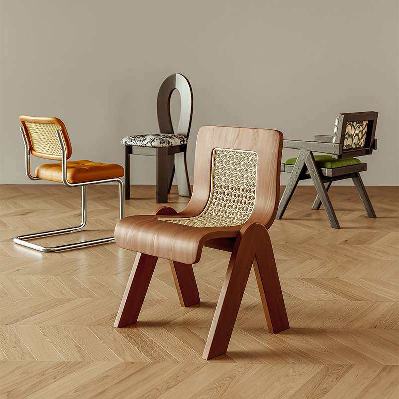 中古C椅家用餐椅实木藤编椅子高级休闲洽谈靠背椅法式复古餐桌椅,3C数码配件,其它配件,淘宝优惠券,粉丝福利购,淘宝优惠卷