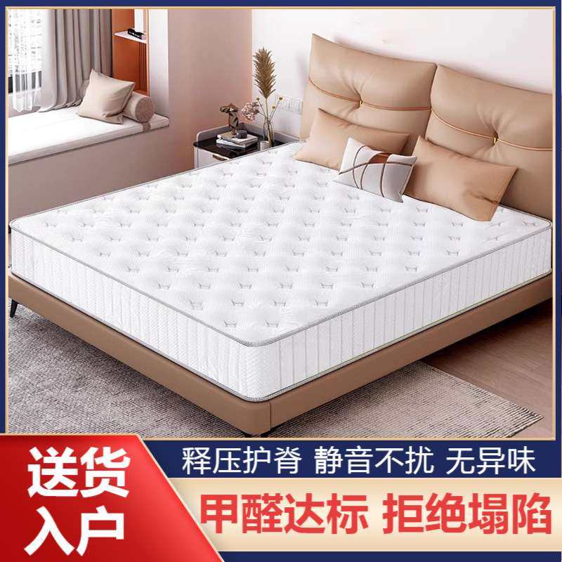 席梦思弹簧床垫20cm加厚家用软硬两用椰棕硬垫乳胶软垫租房经济型,3C数码配件,其它配件,淘宝优惠券,粉丝福利购,淘宝优惠卷