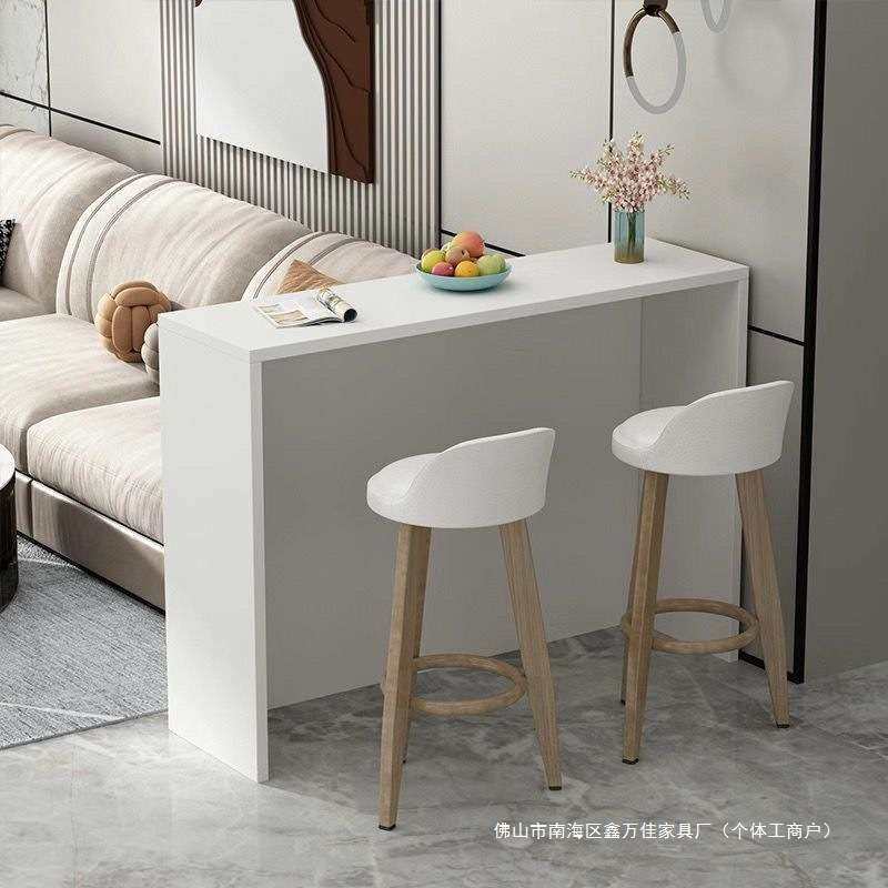 家用吧台轻奢现代简约客厅隔断靠墙高脚桌长条桌餐桌厨房沙发桌子,3C数码配件,其它配件,淘宝优惠券,粉丝福利购,淘宝优惠卷