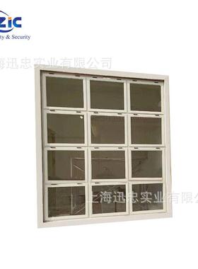 20kpa轻质泄爆窗厂家化工钢质泄压窗发电厂中控室铝合金泄压门窗