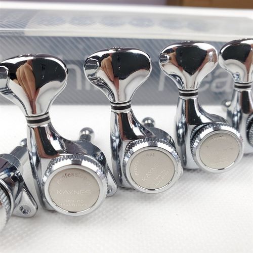 韩产 银色 电吉他民谣木吉他锁弦琴钮弦钮琴头钮卷弦器 圆润手柄