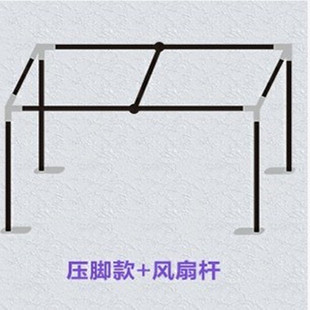 学生女寝室宿舍床帘支架上铺带下铺加粗遮光不锈钢蚊帐架子单人床