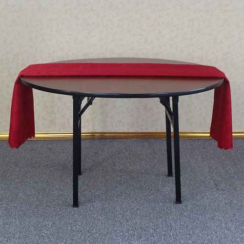 餐厅桌子木制餐桌可折叠圆台酒店酒楼用桌子椅子1.6米餐桌防火板