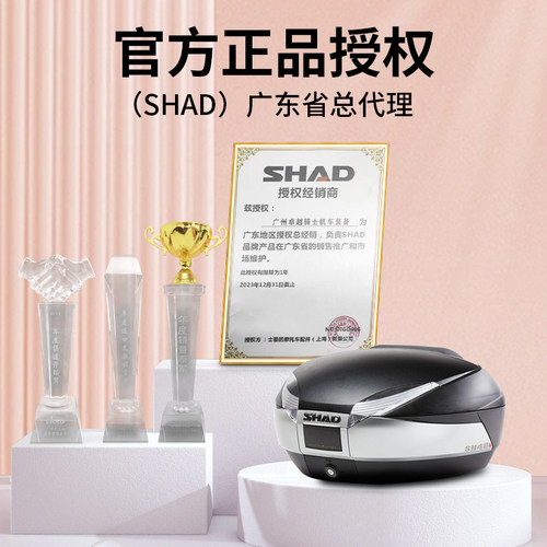 SHAD夏德尾箱靠背摩托车后备箱靠垫支架SH29/33/39/45/48后背垫