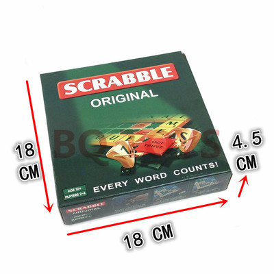 English Game Scrabble Toys Learn Words Early Education Deskt