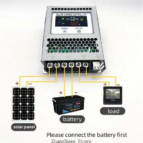 10/20/30A Solar Controller LCD Display 12V 24V Auto Solar