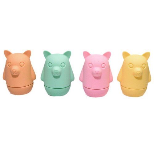 Baby Bath Toys 4Piece Water Play Set Food Grade Silicone Dol
