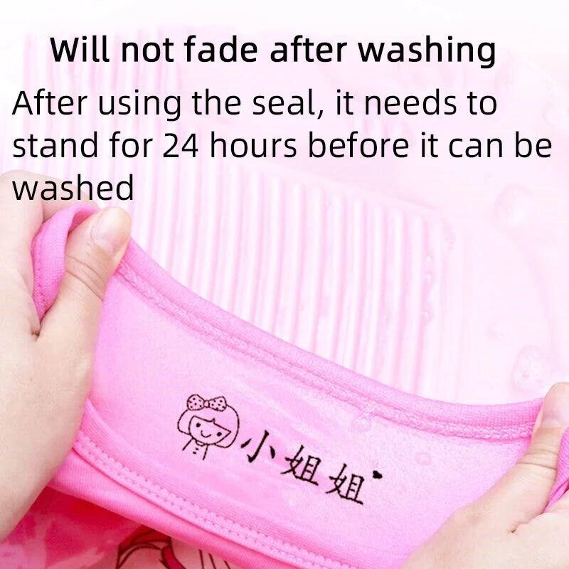 Childrens Seal Stamp Toy Baby Student Clothes Chapter Custo