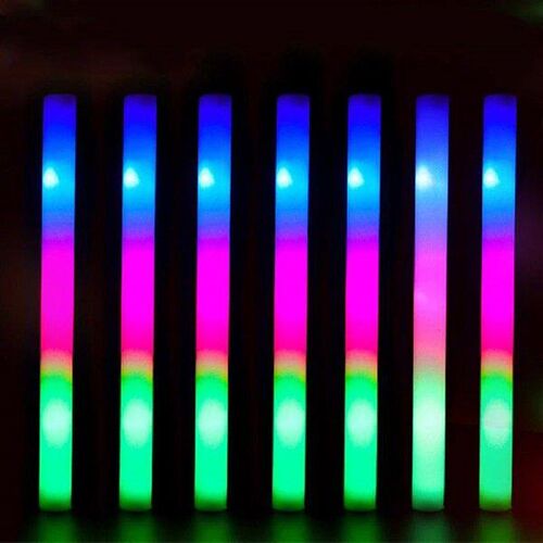 LED Glow Sticks Colorful Flashing Stick Toys Last Up 10H