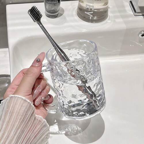 Mouthwash cup luxury couple travel portable plastic cup