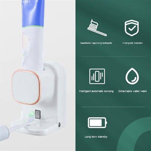 Wall-Mounted Toothpaste Dispenser Removable Toothpaste