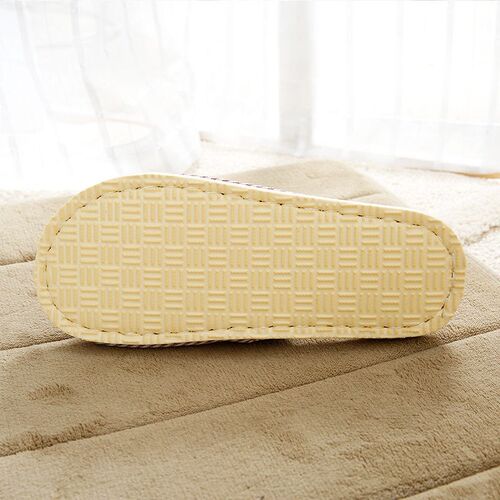 Four Linen Slippers For Men And Women Couples, Home Interior