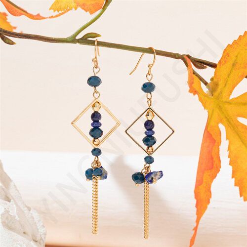 2025 Heavy Industry Design French Button Ear Fashion Long Ta