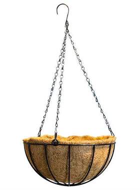-Creative balcony hanging basket flower pot hanging basket