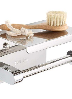 Toilet tissue holder 304 stainless steel roll paper rack