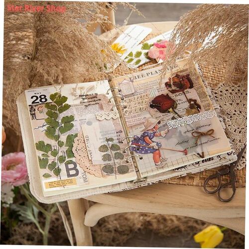 Weekend flower shop series Decorative Stickers Scrapbooking