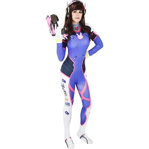 Dva Kostum Cosplay Bodysuit Zenti Game Wanita Seksi Dewasa J