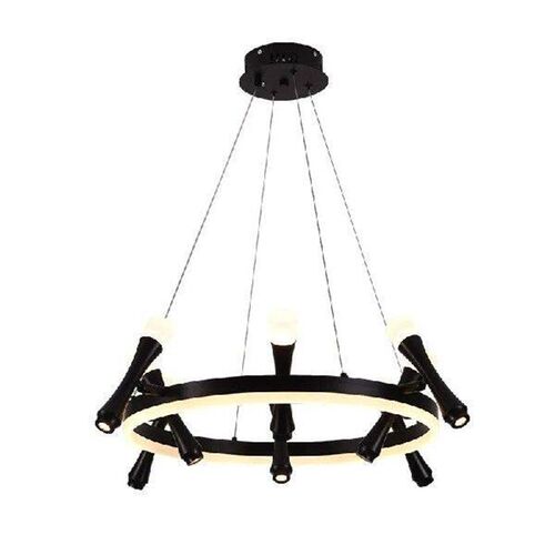 Nordic Modern Minimalist creative ring rotating chandelier