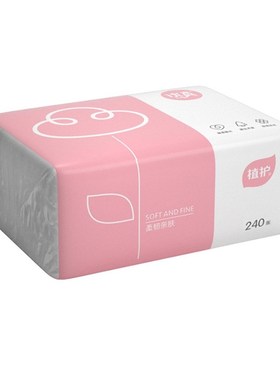 Facial Tissue Napkin Paper 4 Ply Scentless 60 Count 40Packs