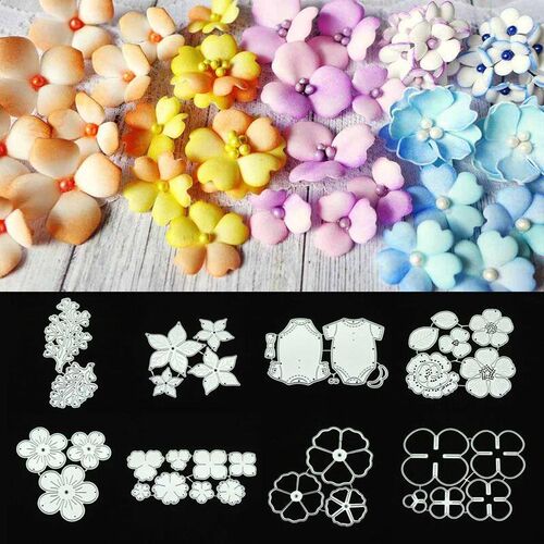 Leaves Scrapbook Embossing Paper Craft Knife Mould Flower Le