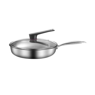 Stainless steel honeycomb skillet Nonstick steak pancake pan