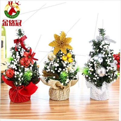 Mini Christmas tree Festive tabletop ornament Small tree