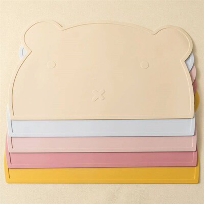 1PC Silicone Baby Placemat Waterproof Food Grade Table Mat H