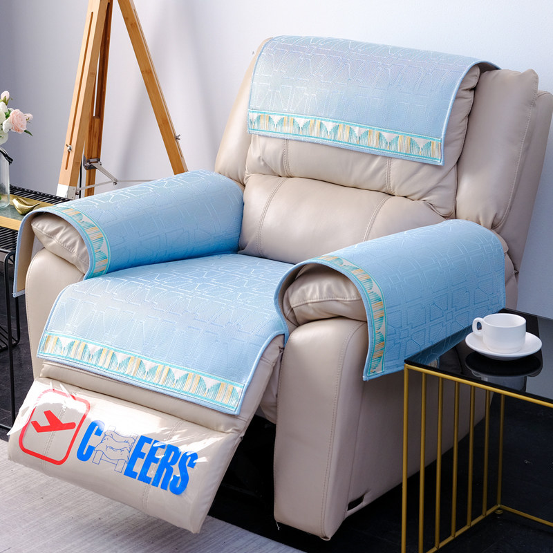 沙发垫夏季冰丝凉席垫蓝色防滑沙发罩夏天款凉垫坐垫子装,居家布艺,沙发垫,淘宝优惠券,粉丝福利购,淘宝优惠卷
