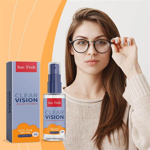 JUE FISH Defogging Spray for Car Windshields and Windows, An