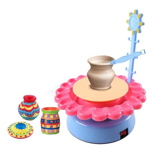 Hot Sunflower Pottery Wheel DIY Air Dry Sculpting Clay and