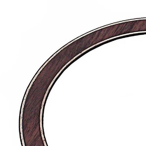 Guitar Sound Hole Rosette Curved Strips Wood Inlay Stickers