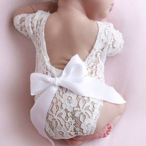 Baby Romper Deep V Backless Newborn Photo Photograph Props L