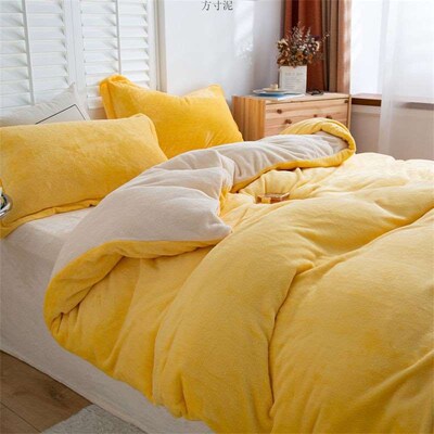 Coral Fleece Quilt Cover Single Quilt Cover Dormitory Single