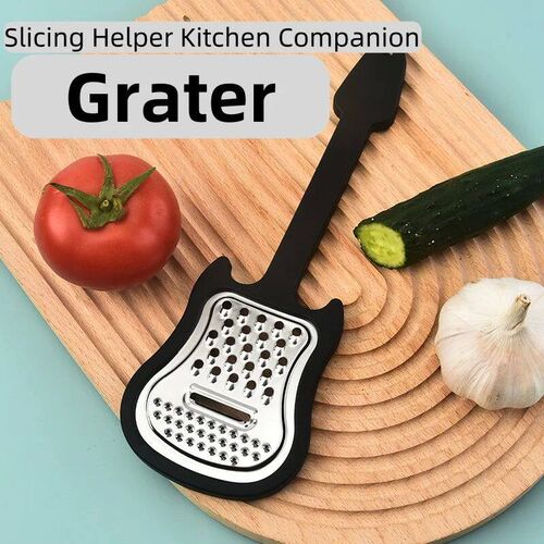Multi Functional Stainless Steel Guitar Shaped Melon Planer