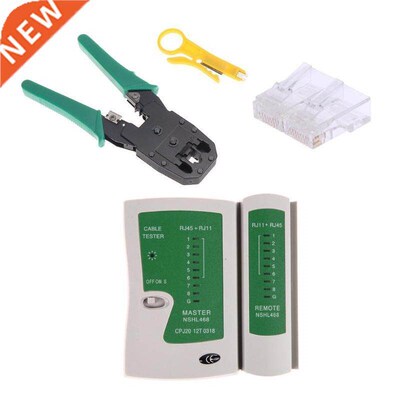 Network Tool test Kit Network Enthernet Cable Tester+Crimp C