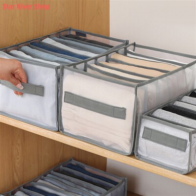 Foldable Closet Organizer Drawer Divider Organizer For Jeans
