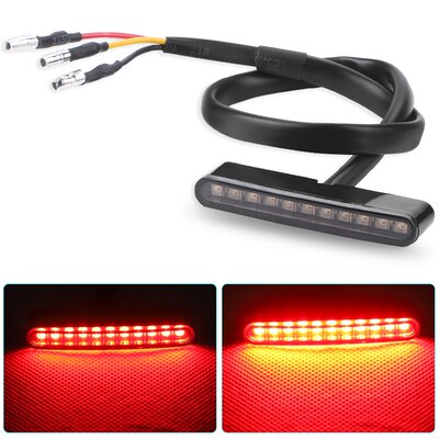 Universal mini 12V Motorcycle Rear Brake LED Tail Stop Light
