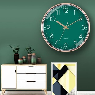 Atmospheric mute wall clock sitting room clocks supe bedroom