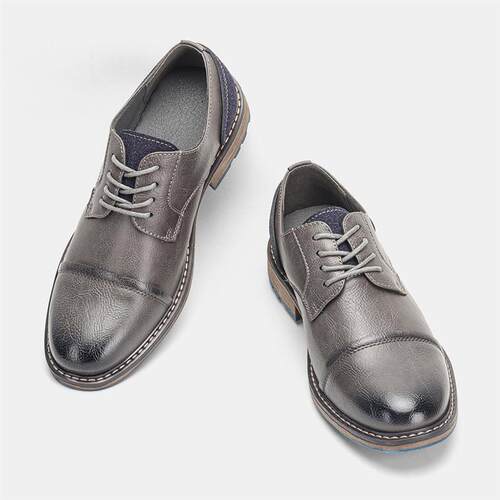 Big Size Vintage Mens Summer Fashion Business Casual Shoes