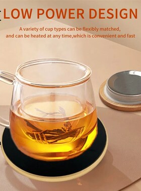 Mini Portable USB Cup Warmer Coffee Mug Heating Coaster Smar