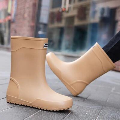 Wear to Work Man Shoes Non Slip Long Round Toe Teenagers On