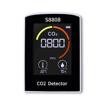 Dioxide Detector Temperature And Humidity Home Air Quality