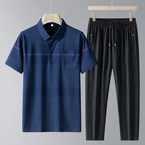 Dad Suit Middle-aged And Elderly Fathers Day Short Sleeve T