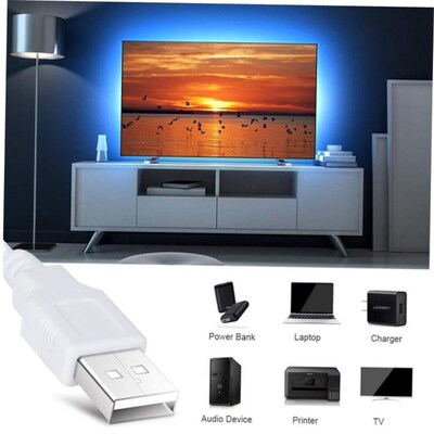 LED Strip Light Bluetooth USB Powered LED Lights Strips With