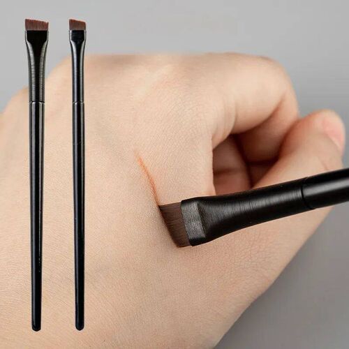 New 1/2pcs Blade Makeup Brushes Angled Thin Eyebrow Brush Fl