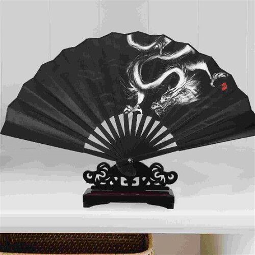 Desktop Stand Fan Display Base Folding Vintage Ventilator