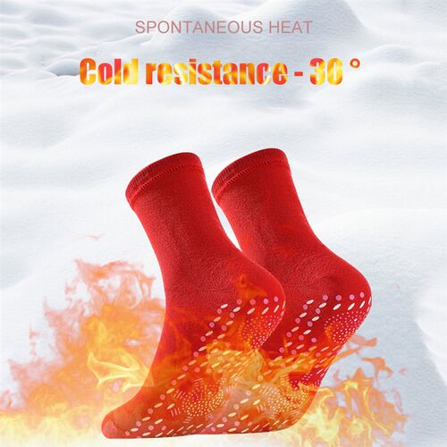 Heated Socks Self Heating Sock Magnetic Therapy Men Women Ma