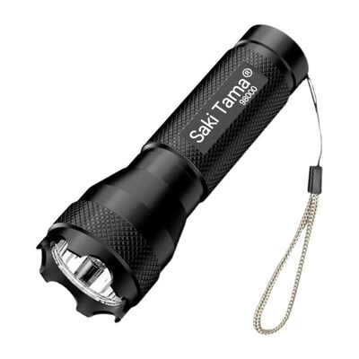 5000LM Zoomable XM-L T6 LED Flashlight Torch Light手电筒