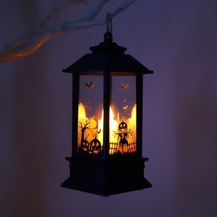 pumpkin Halloween lamp atmosphere Scary decoration props