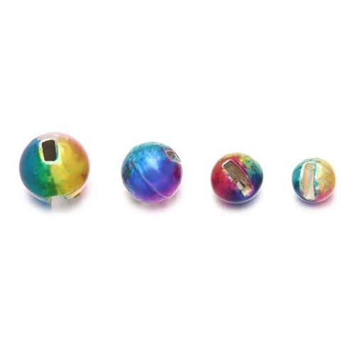 25Pcs/lot Nice-Designed Slotted Tungsten Beads Multi-Color F